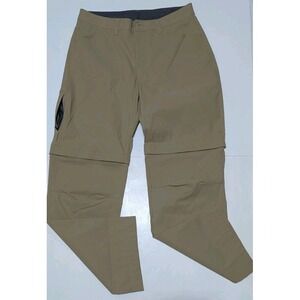 Eddie Bauer Pants Mens 32x30 Beige Convertible Tech Outdoors Lightweight Casual